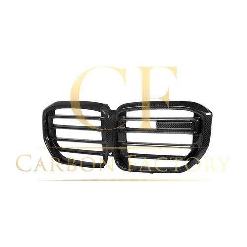 CF Style Pre-preg Carbon Fibre Front Grille for BMW G05 X5 LCI 23-25
