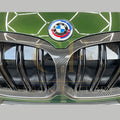 Double Slat Pre-Preg Carbon Fibre Front Grille for BMW F40 1 Series 19-24
