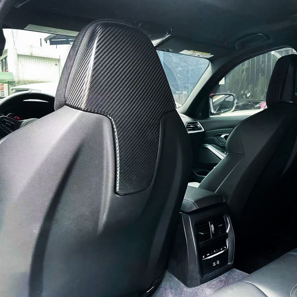 Pre-Preg Carbon Fibre Seat Covers for BMW G42 2 Series 21-24