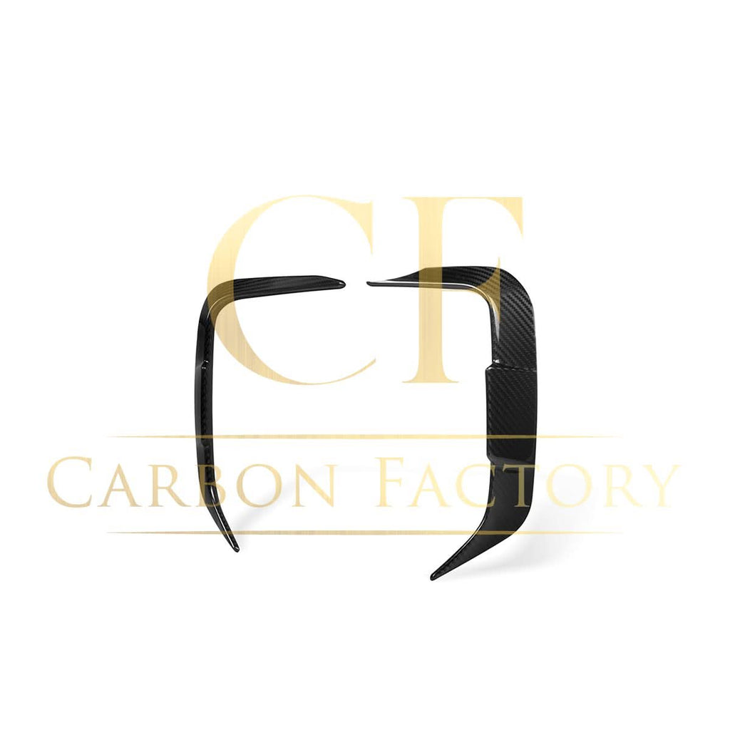 SQ Style Pre-Preg Carbon Fibre Rear Side Canards for BMW F97 X3M LCI 22-26