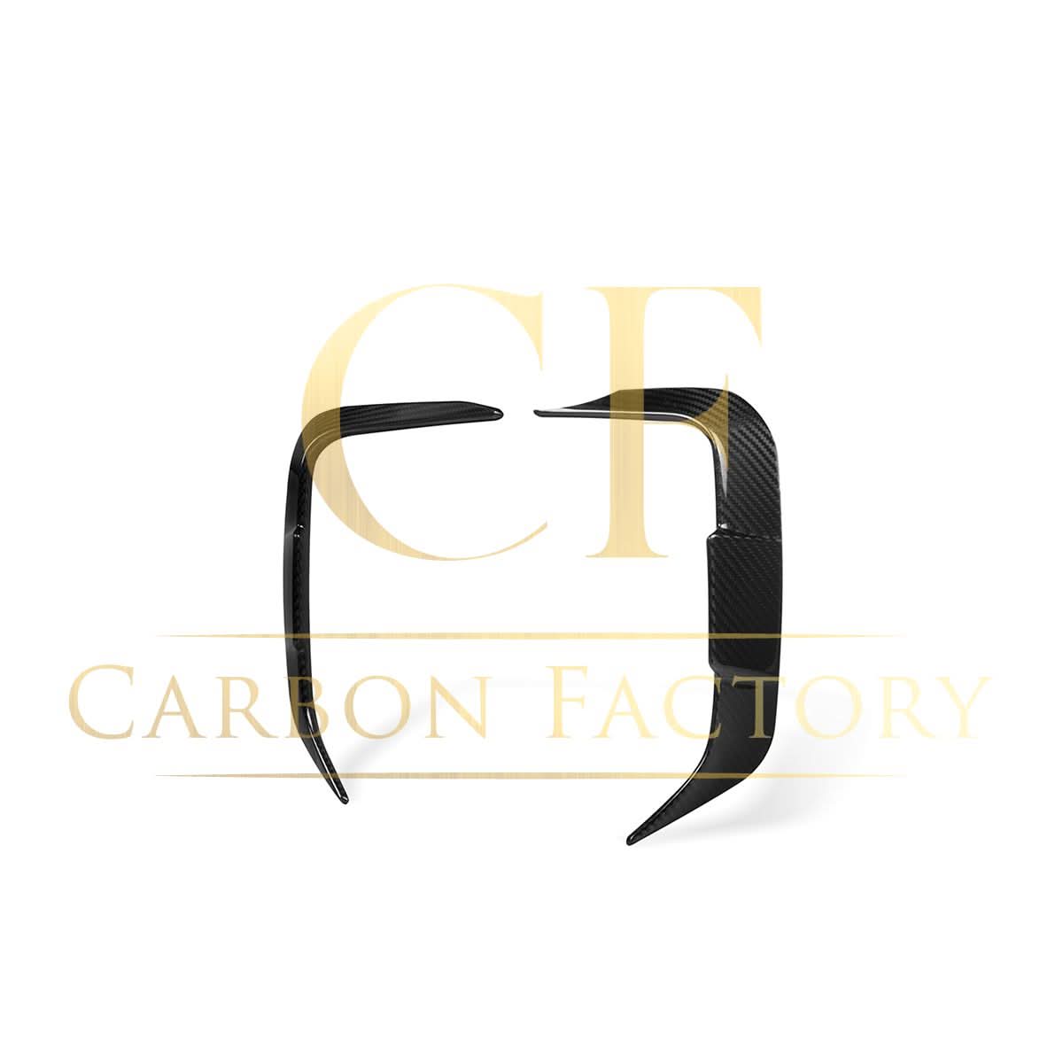 SQ Style Pre-Preg Carbon Fibre Rear Side Canards for BMW F97 X3M LCI 22-26
