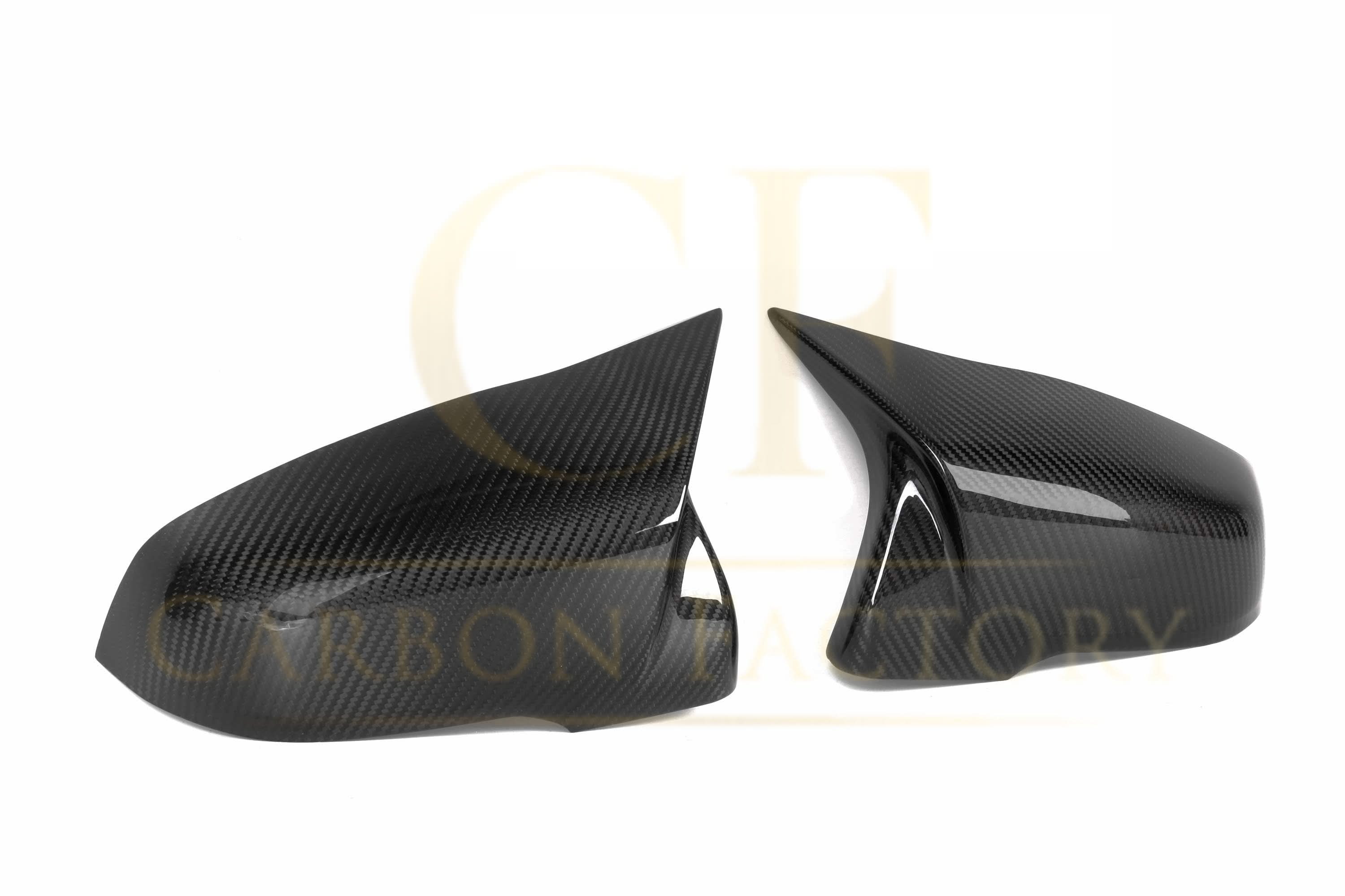 CF Style Pre-Preg Carbon Fibre Mirror Covers for Toyota Supra A90 19-24