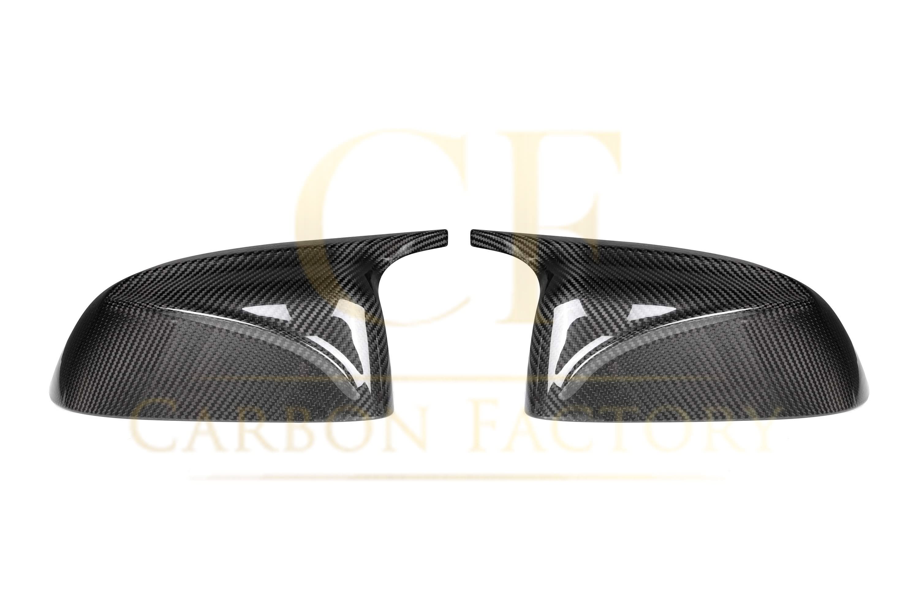 CF Style Pre-Preg Carbon Fibre Replacement Mirror Covers for BMW G01 X3 G08 IX3 19-25