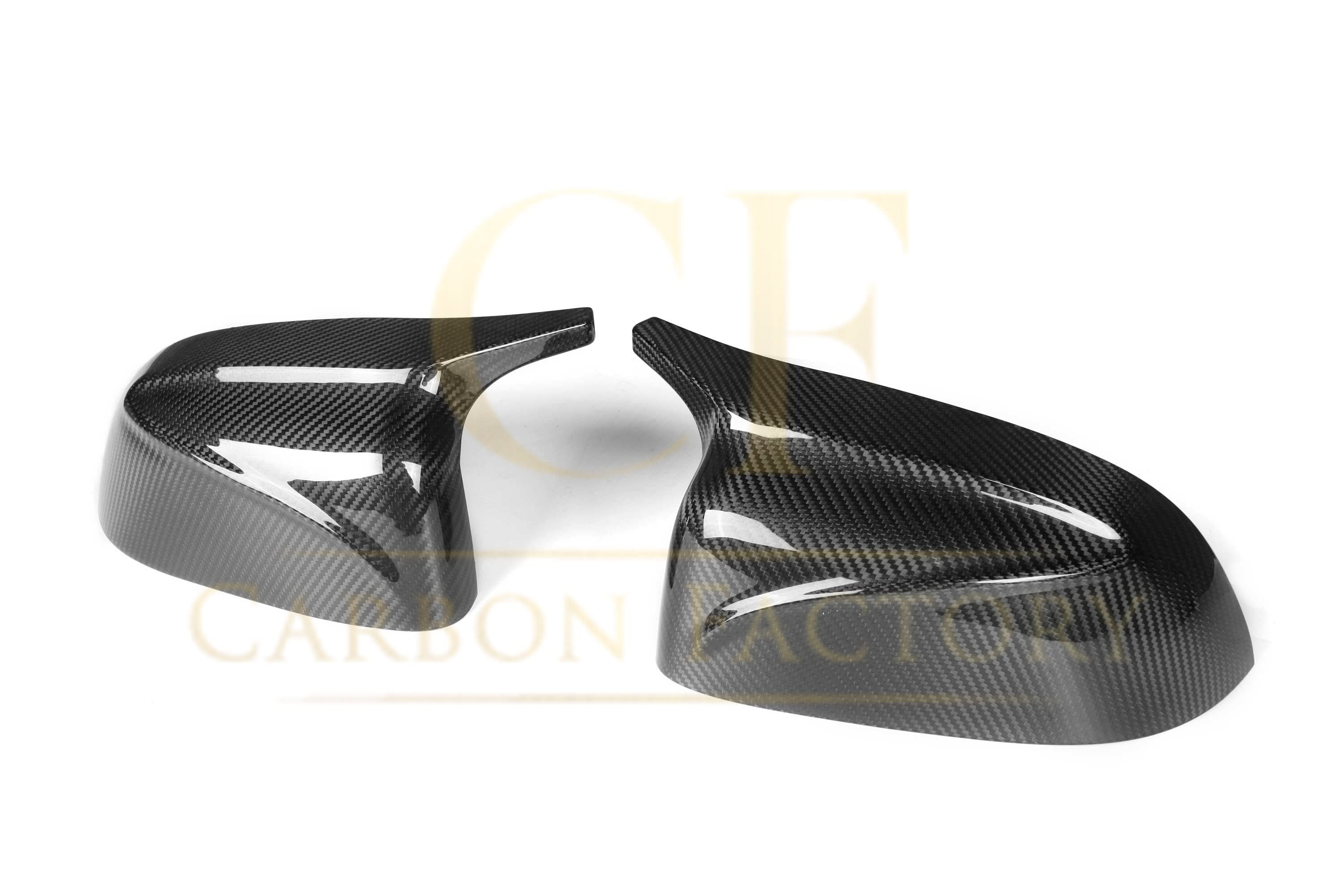 CF Style Pre-Preg Carbon Fibre Replacement Mirror Covers for BMW G01 X3 G08 IX3 19-25