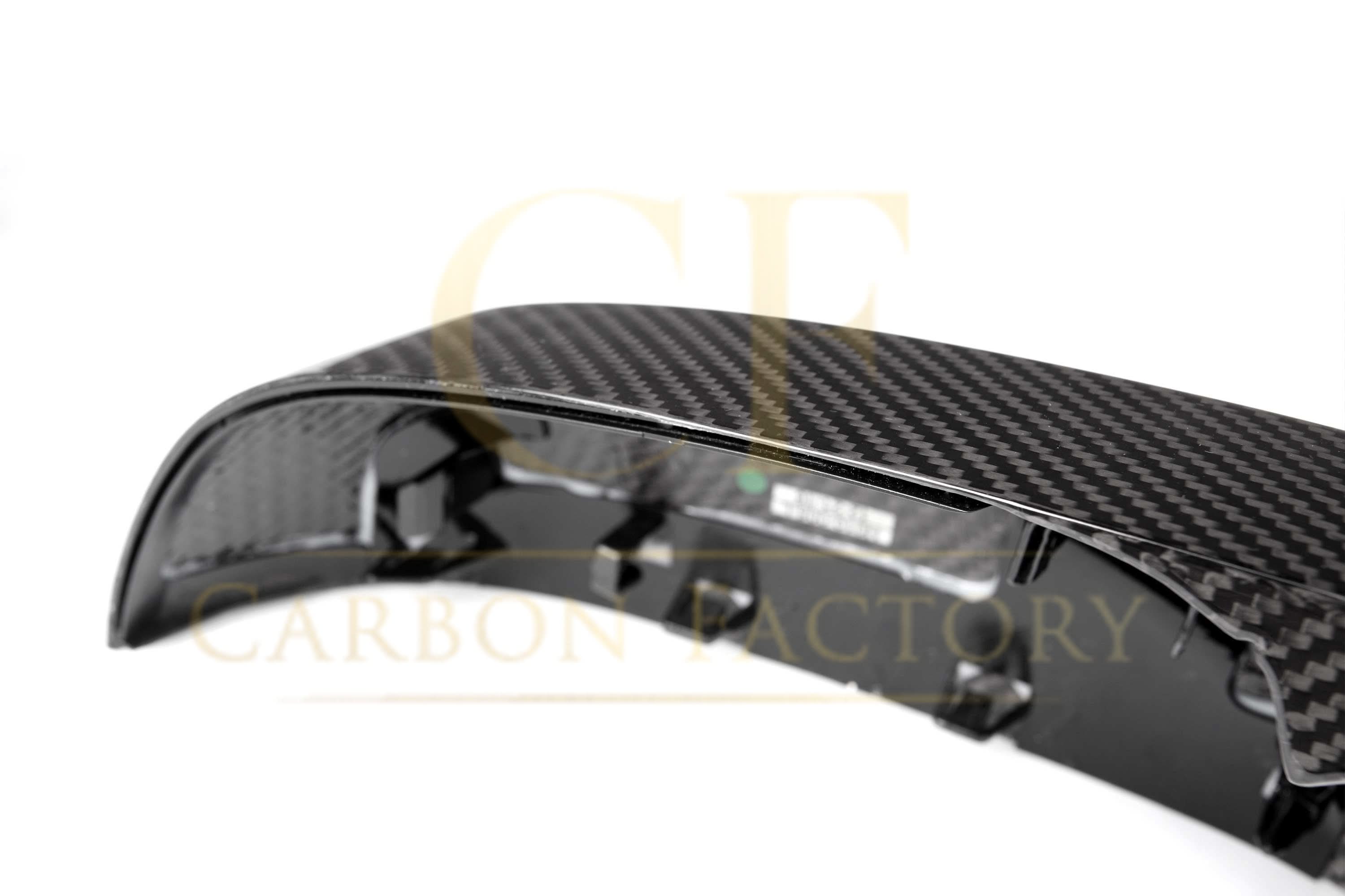 CF Style Pre-Preg Carbon Fibre Replacement Mirror Covers for BMW G01 X3 G08 IX3 19-25