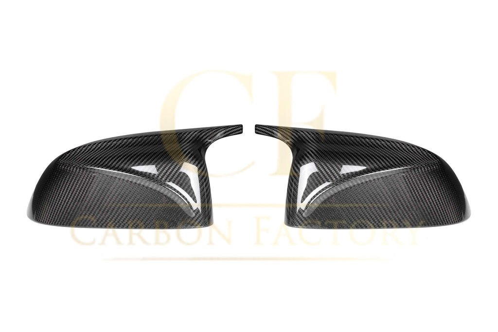 CF Style Pre-Preg Carbon Fibre Replacement Mirror Covers for BMW G02 X4 G05 X5 19-25