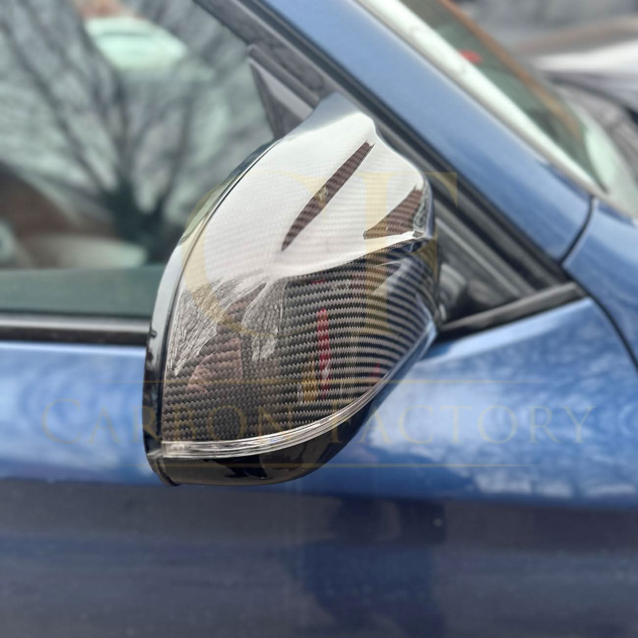 CF Style Pre-Preg Carbon Fibre Replacement Mirror Covers for BMW G06 X6 G07 X7 19-25