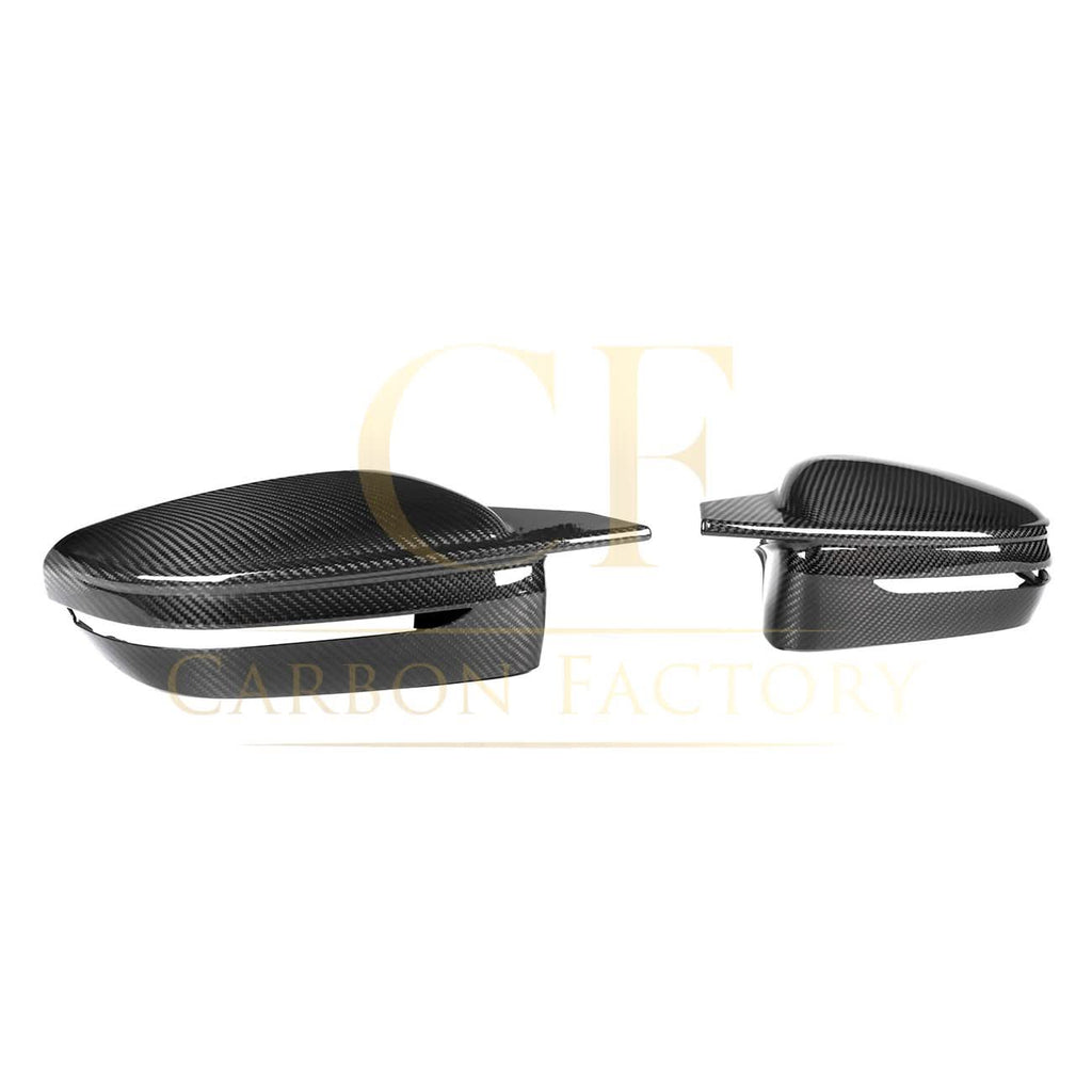 CF Style Pre-Preg Carbon Fibre Replacement Mirror Covers for BMW G14 G15 G16 8 Series LHD 15-22