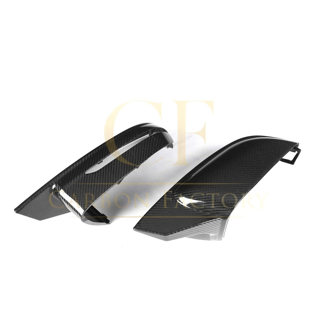CF Style Pre-Preg Carbon Fibre Replacement Mirror Covers for BMW G14 G15 G16 8 Series LHD 15-22