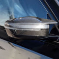 CF Style Pre-Preg Carbon Fibre Replacement Mirror Covers for BMW G30 G31 5 Series RHD 15-22
