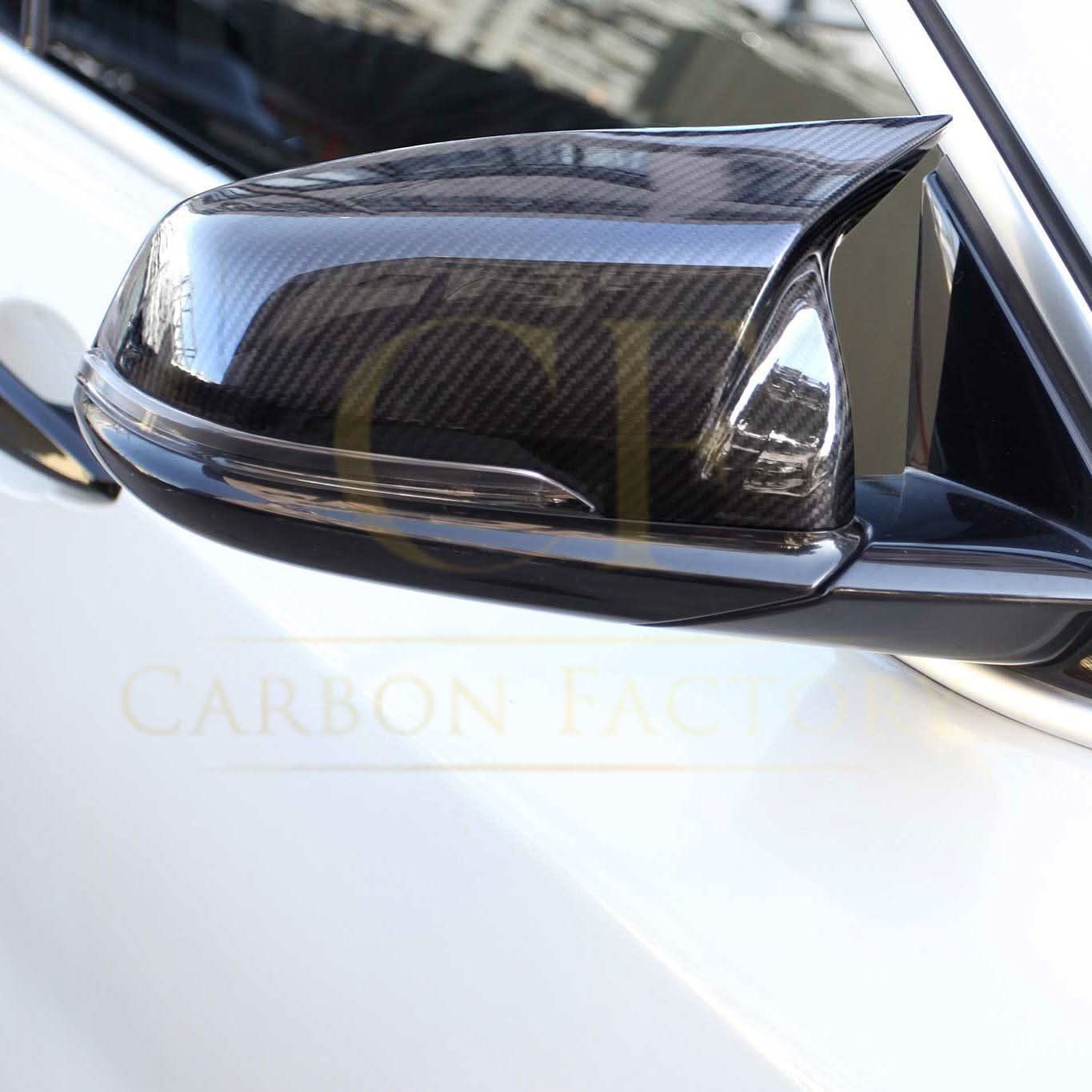 MP Style Pre-Preg Carbon Fibre Replacement Mirror Covers for BMW F48 F49 X1 19-24