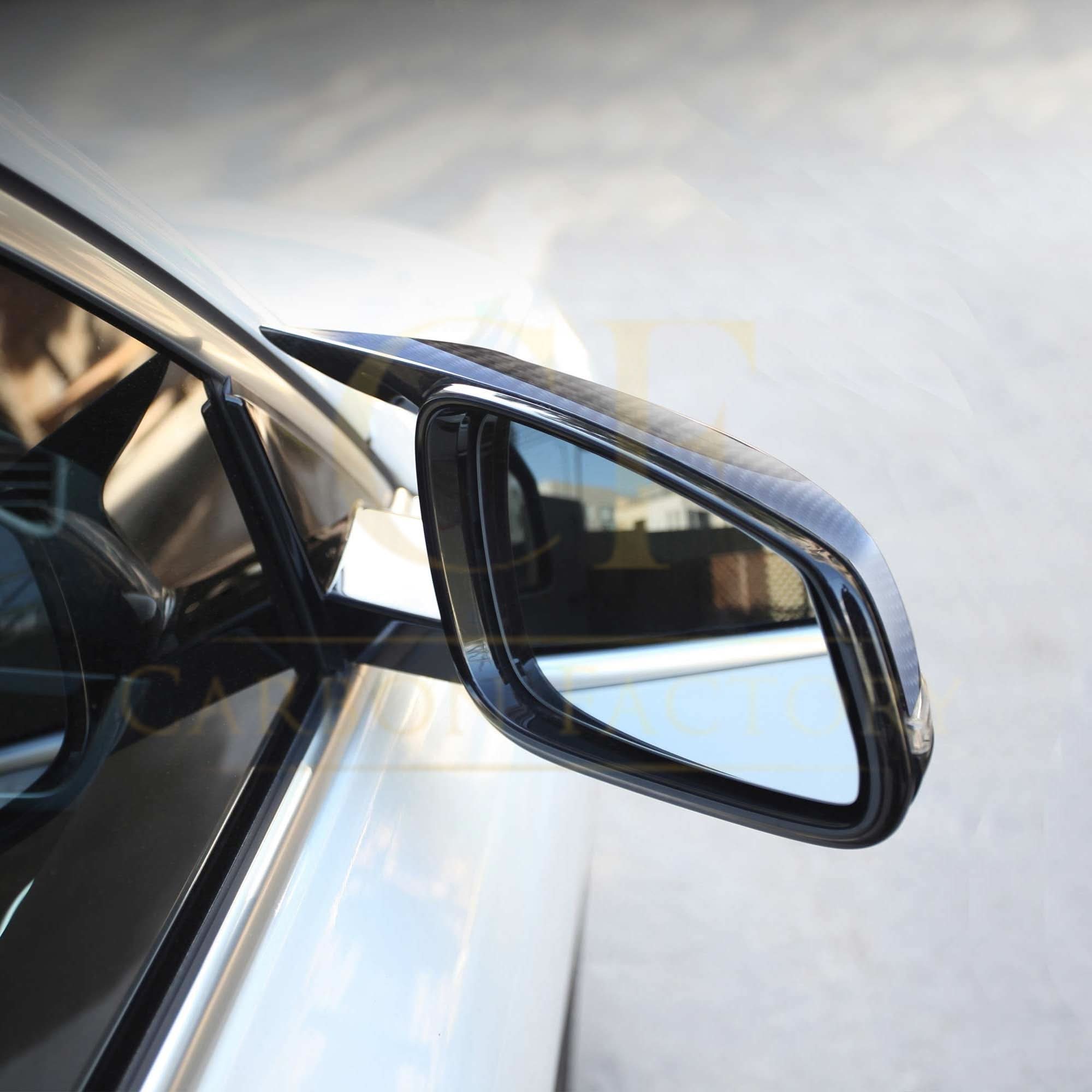 MP Style Pre-Preg Carbon Fibre Replacement Mirror Covers for BMW F48 F49 X1 19-24