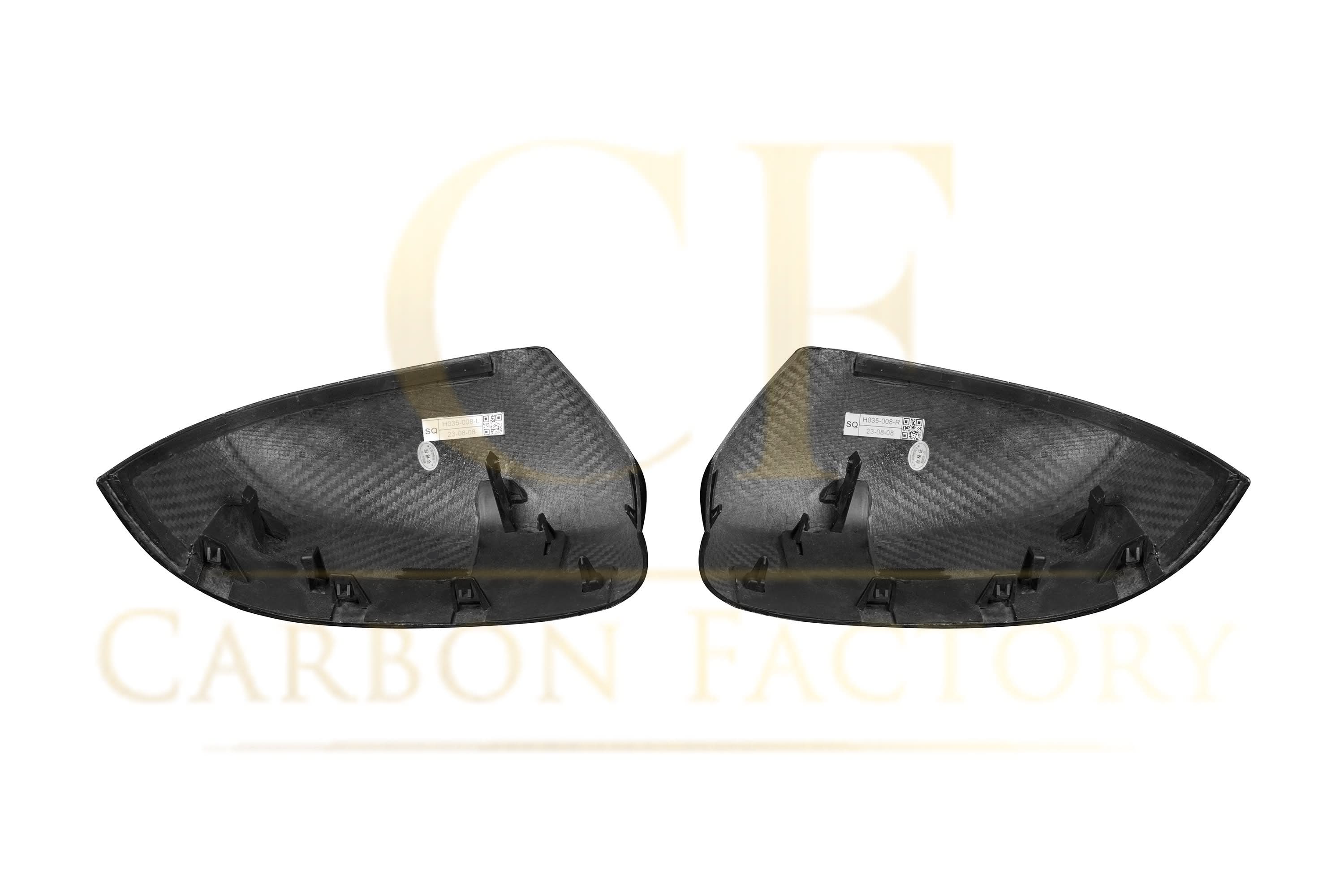 OEM Style Pre-Preg Carbon Fibre Replacement Mirror Covers for BMW G02 X4 G05 X5 19-25
