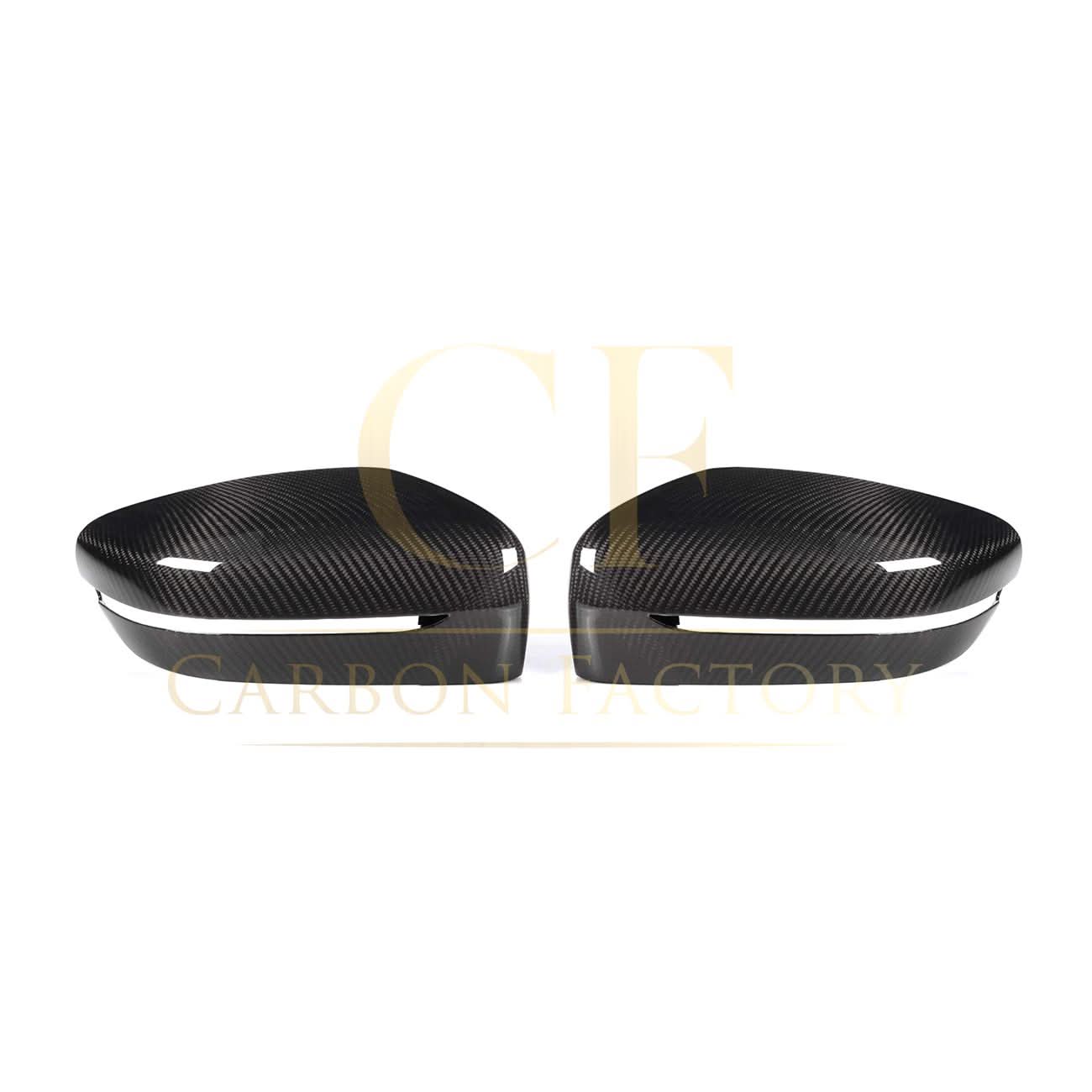 OEM Style Pre-Preg Carbon Fibre Replacement Mirror Covers for BMW G11 G12 7 Series LHD 15-22