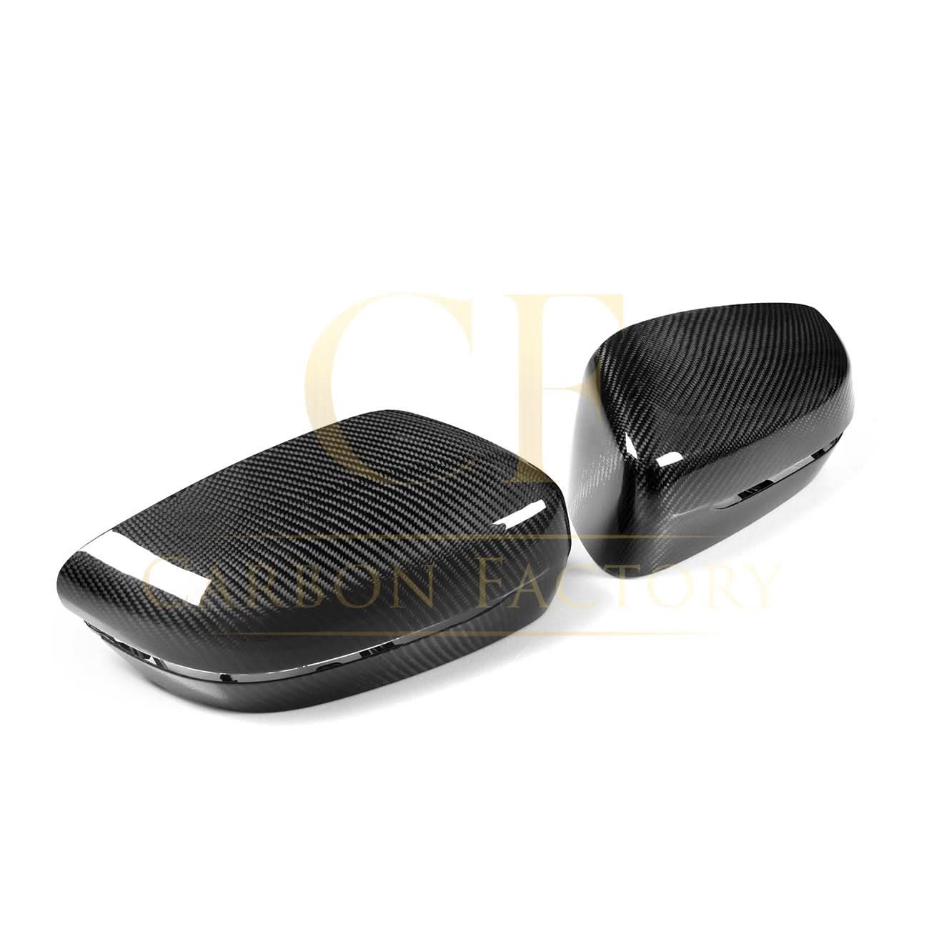 OEM Style Pre-Preg Carbon Fibre Replacement Mirror Covers for BMW G11 G12 7 Series LHD 15-22