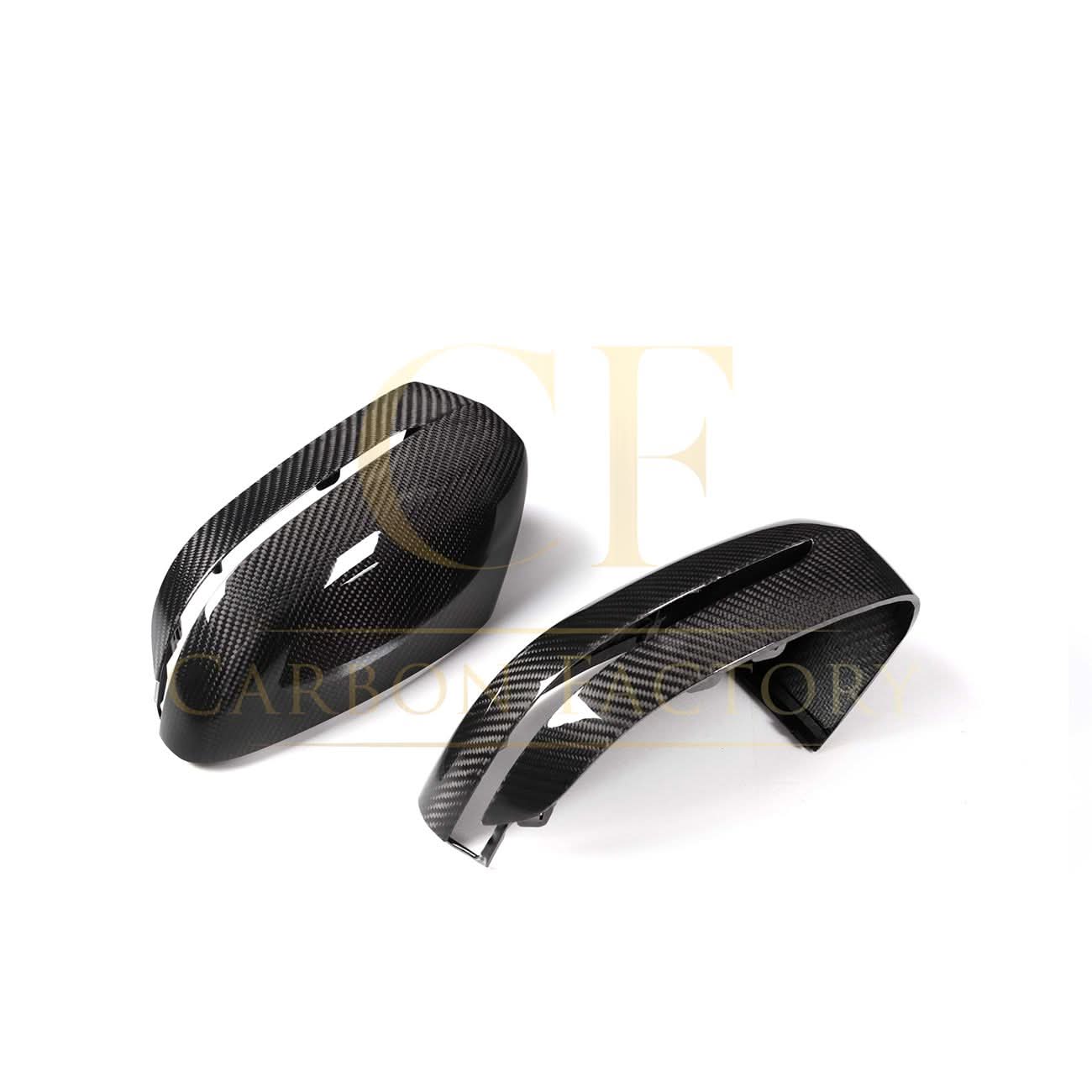 OEM Style Pre-Preg Carbon Fibre Replacement Mirror Covers for BMW G11 G12 7 Series LHD 15-22