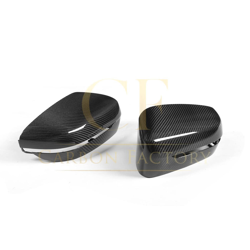 OEM Style Pre-Preg Carbon Fibre Replacement Mirror Covers for BMW G14 G15 G16 8 Series LHD 17-23