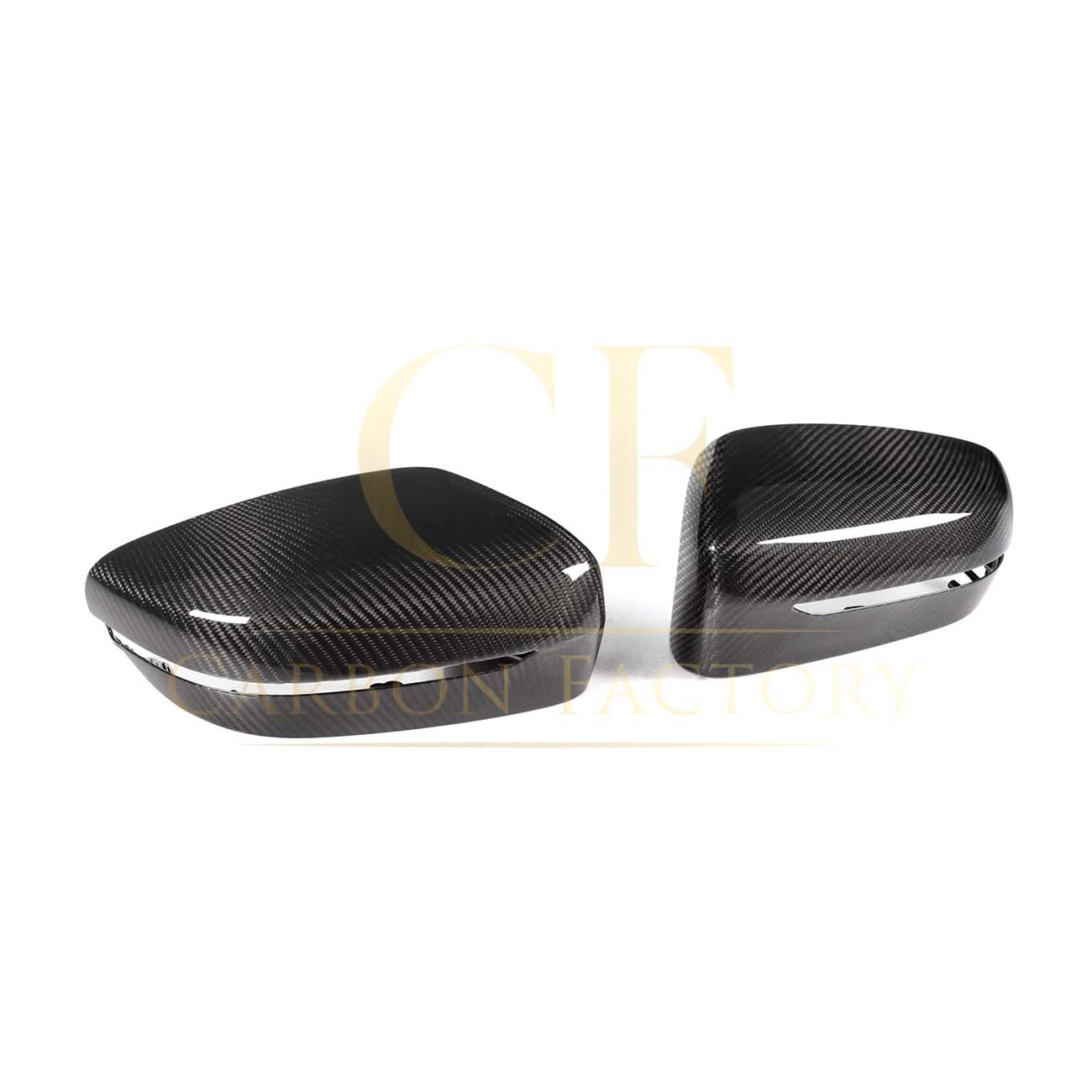 OEM Style Pre-Preg Carbon Fibre Replacement Mirror Covers for BMW G14 G15 G16 8 Series LHD 17-23