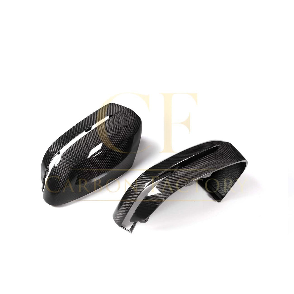 OEM Style Pre-Preg Carbon Fibre Replacement Mirror Covers for BMW G14 G15 G16 8 Series LHD 17-23