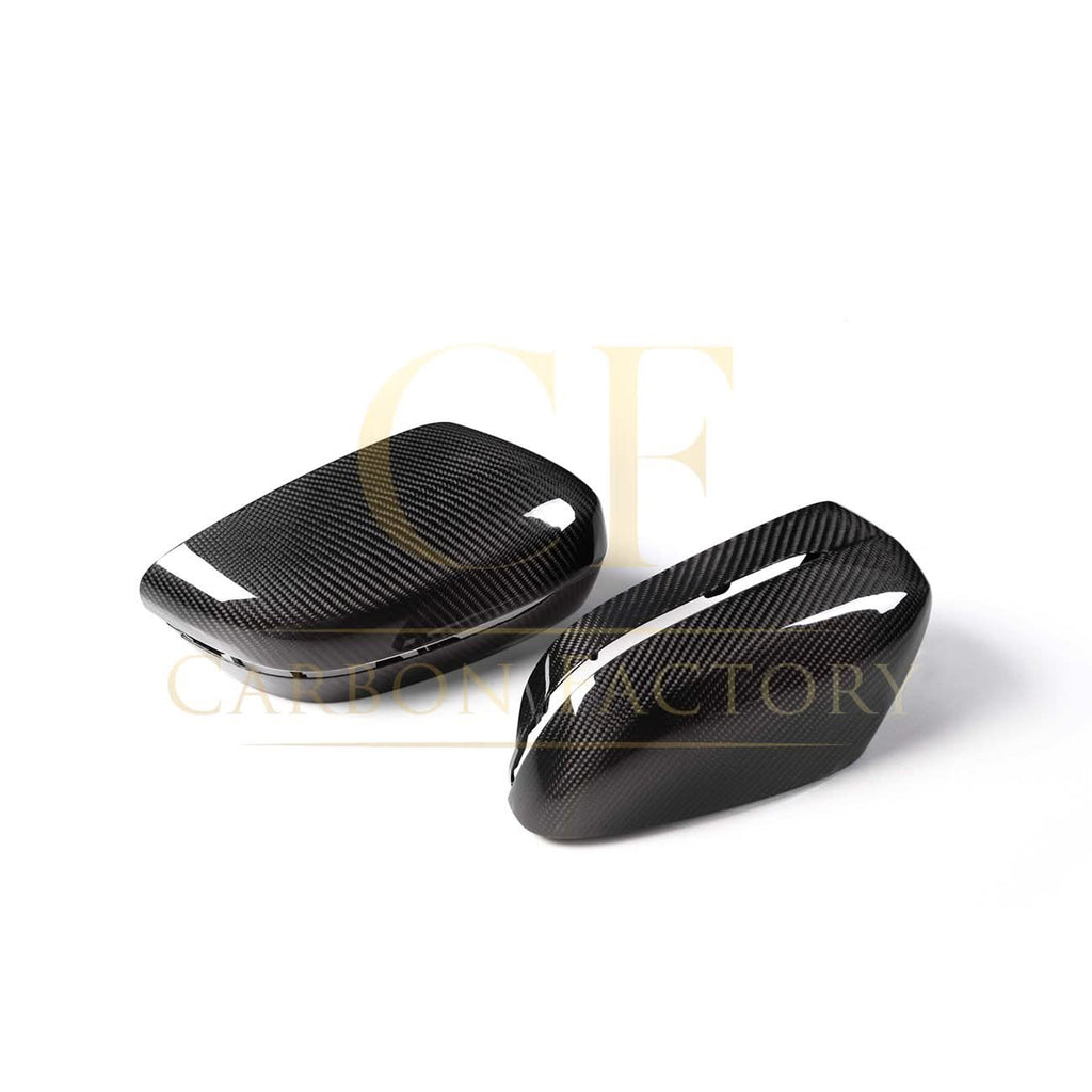 OEM Style Pre-Preg Carbon Fibre Replacement Mirror Covers for BMW G22 G23 G26 4 Series LHD 20-25