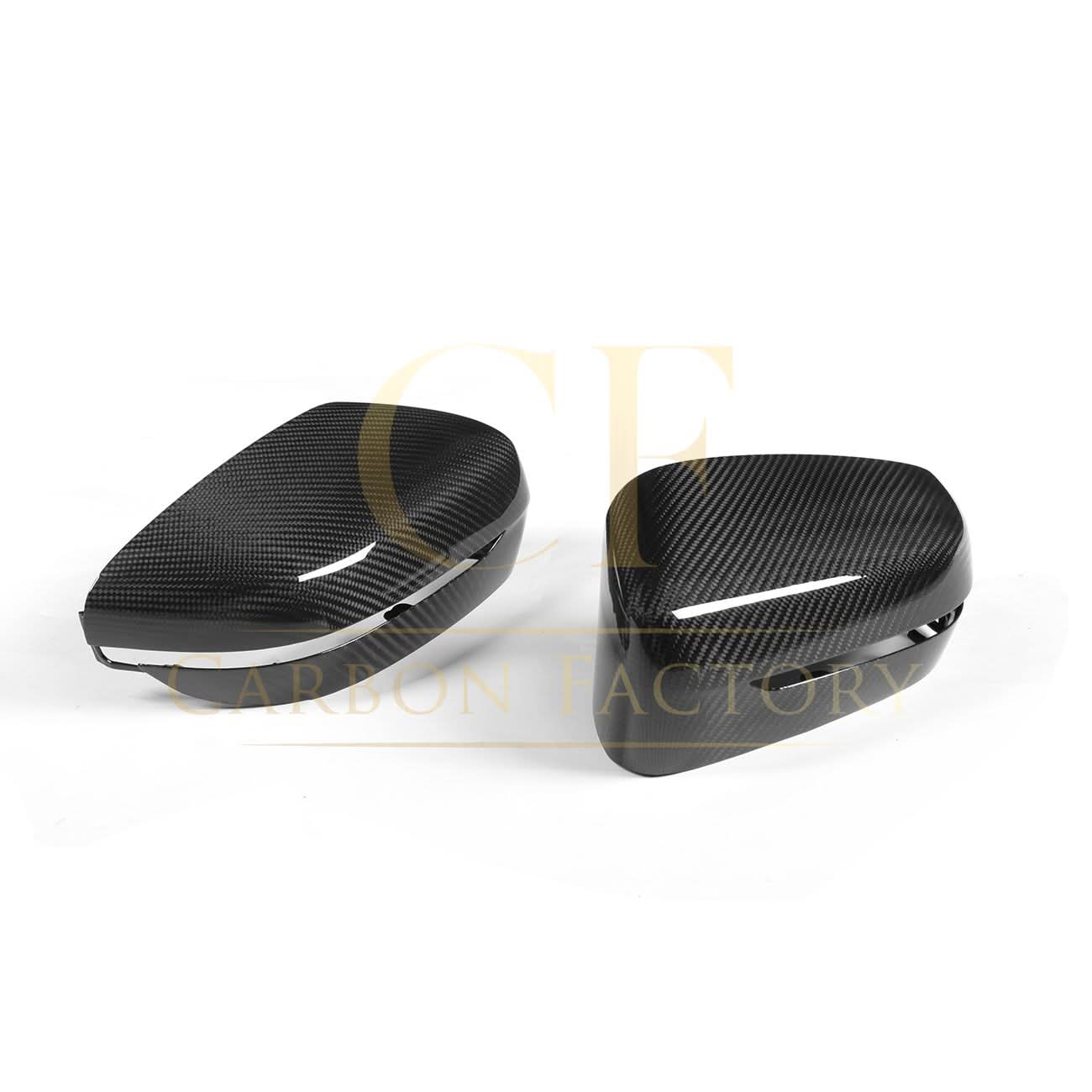 OEM Style Pre-Preg Carbon Fibre Replacement Mirror Covers for BMW G30 G31 5 Series LHD 15-22