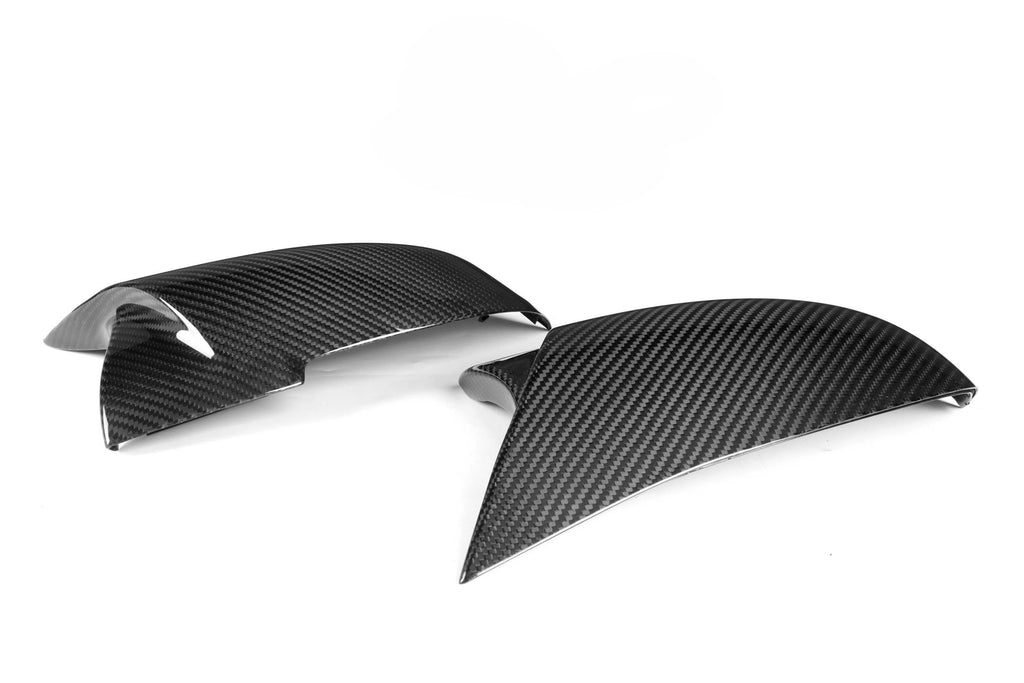 V Style Pre-Preg Carbon Fibre Replacement Mirror Covers for BMW 3 Series F30 F31 F34 F35 13-19