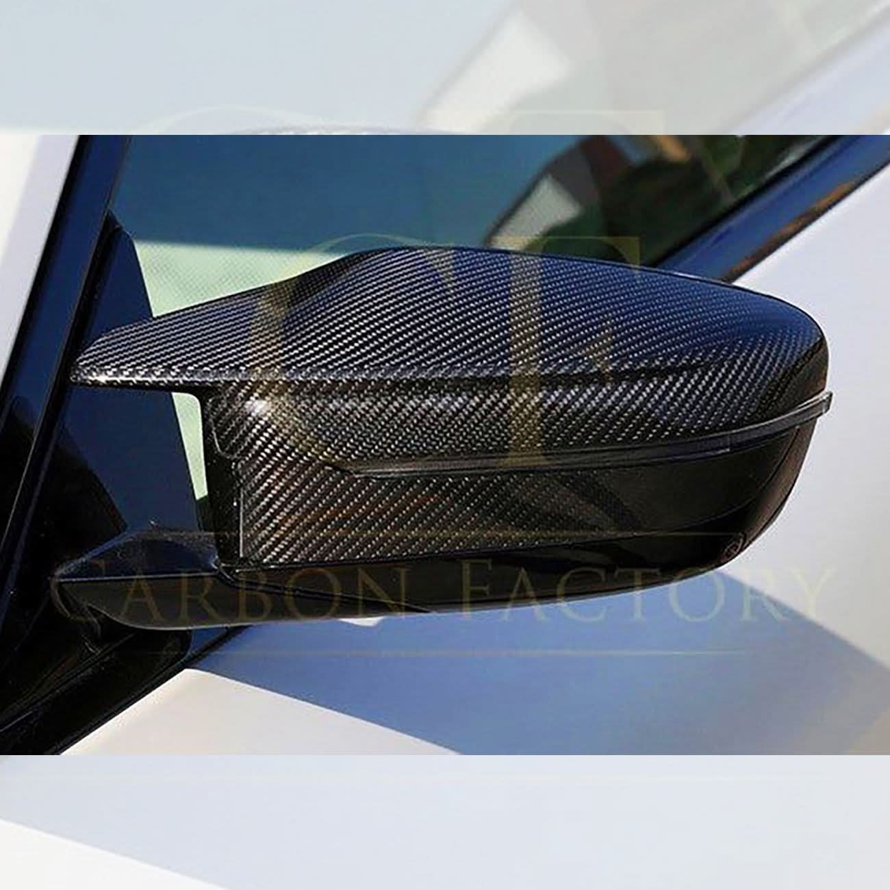 Pre-Preg Carbon Fibre Replacement Mirror Covers for BMW G22 G23 G26 M440i i4 M50 20-26