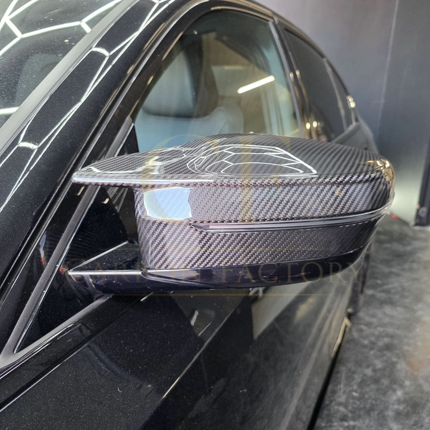Pre-Preg Carbon Fibre Replacement Mirror Covers for BMW G22 G23 G26 M440i i4 M50 20-26