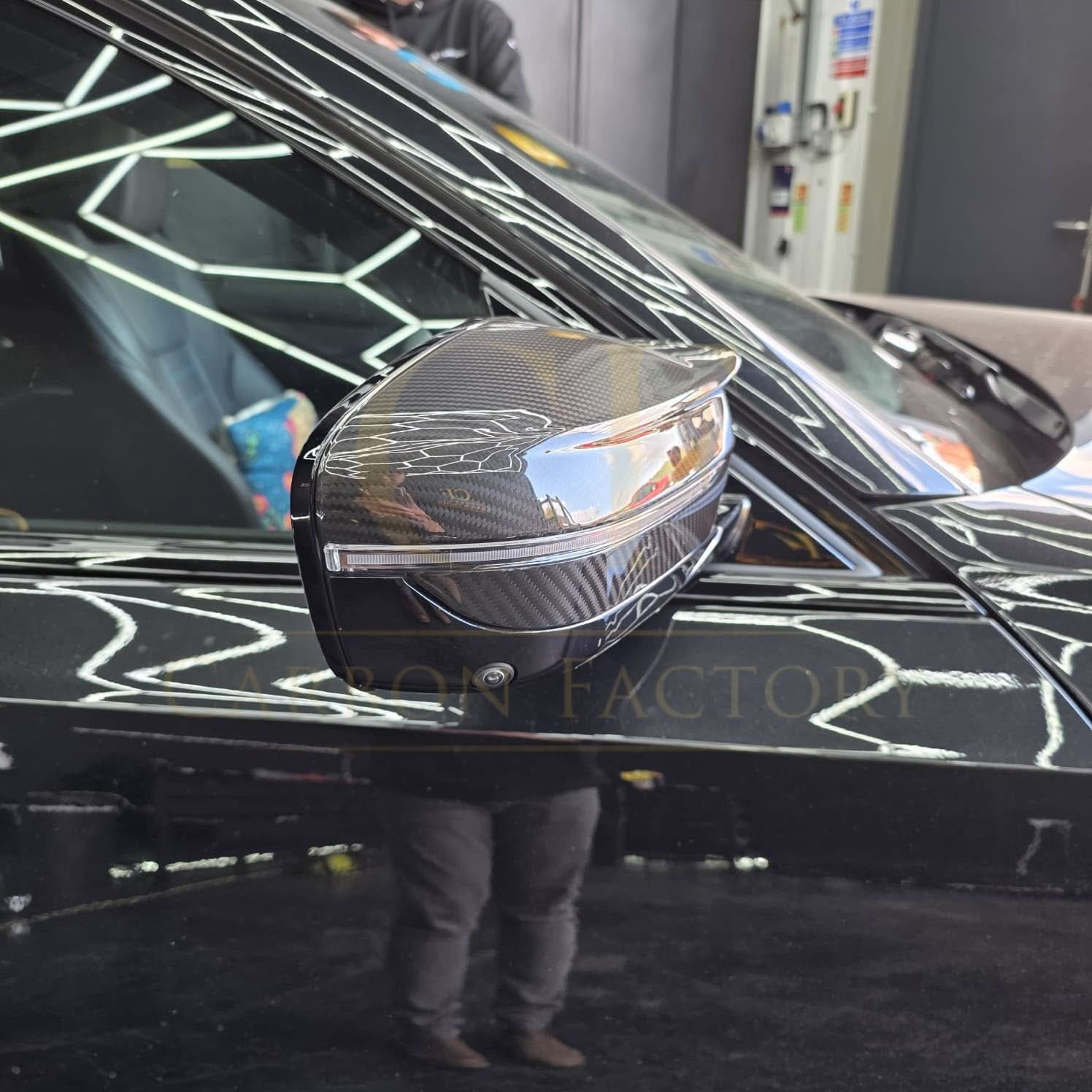 Pre-Preg Carbon Fibre Replacement Mirror Covers for BMW G22 G23 G26 M440i i4 M50 20-26