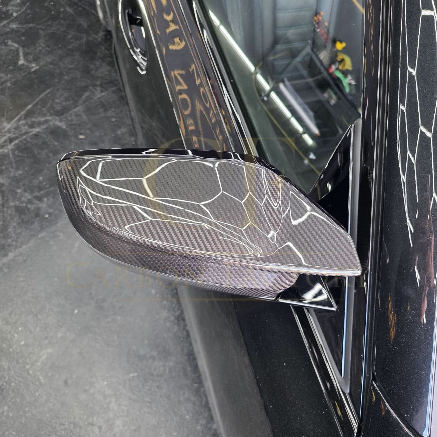 Pre-Preg Carbon Fibre Replacement Mirror Covers for BMW G22 G23 G26 M440i i4 M50 20-26