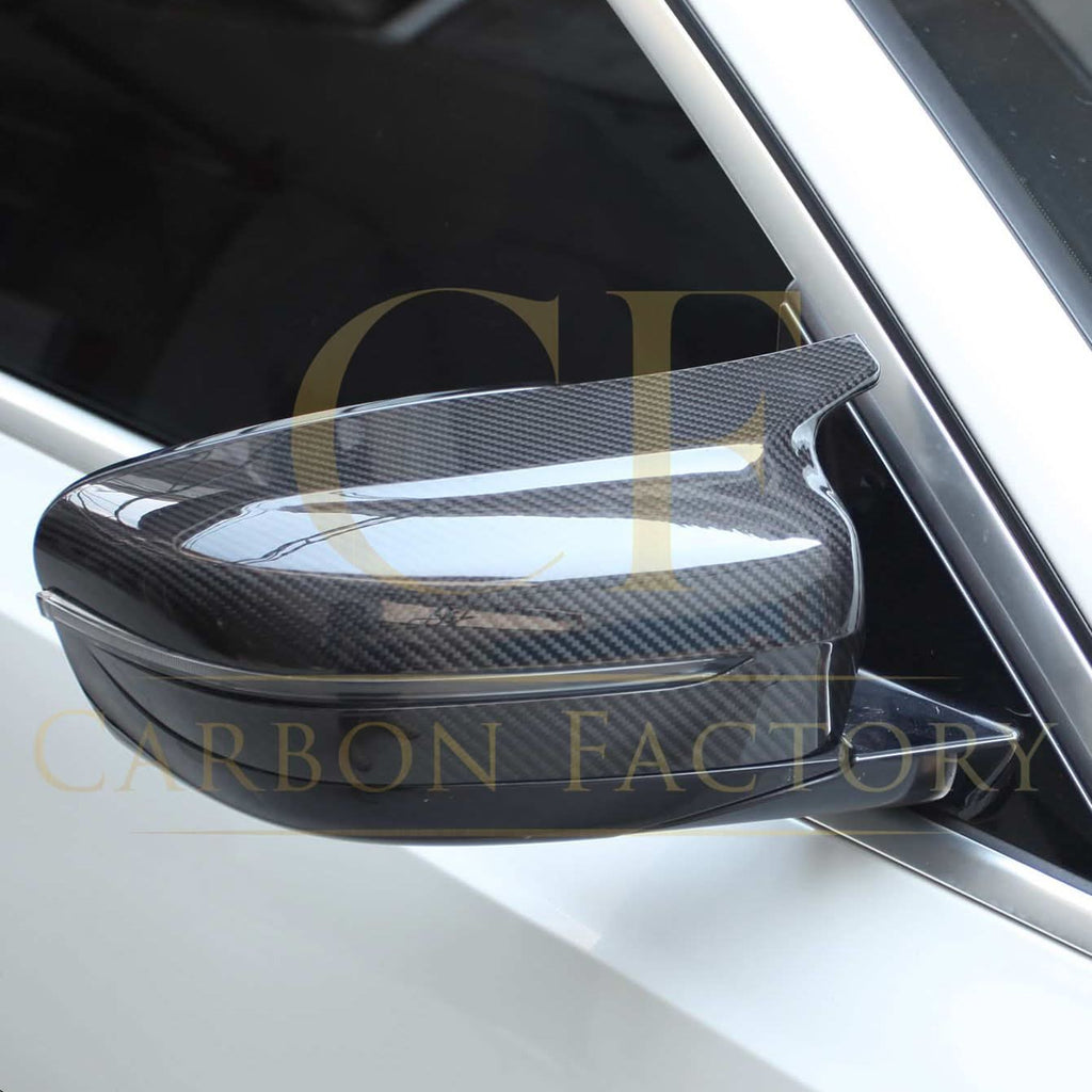 MP Style Pre-Preg Carbon Fibre Replacement Mirror Covers for BMW G30 G31 5 Series 15-22