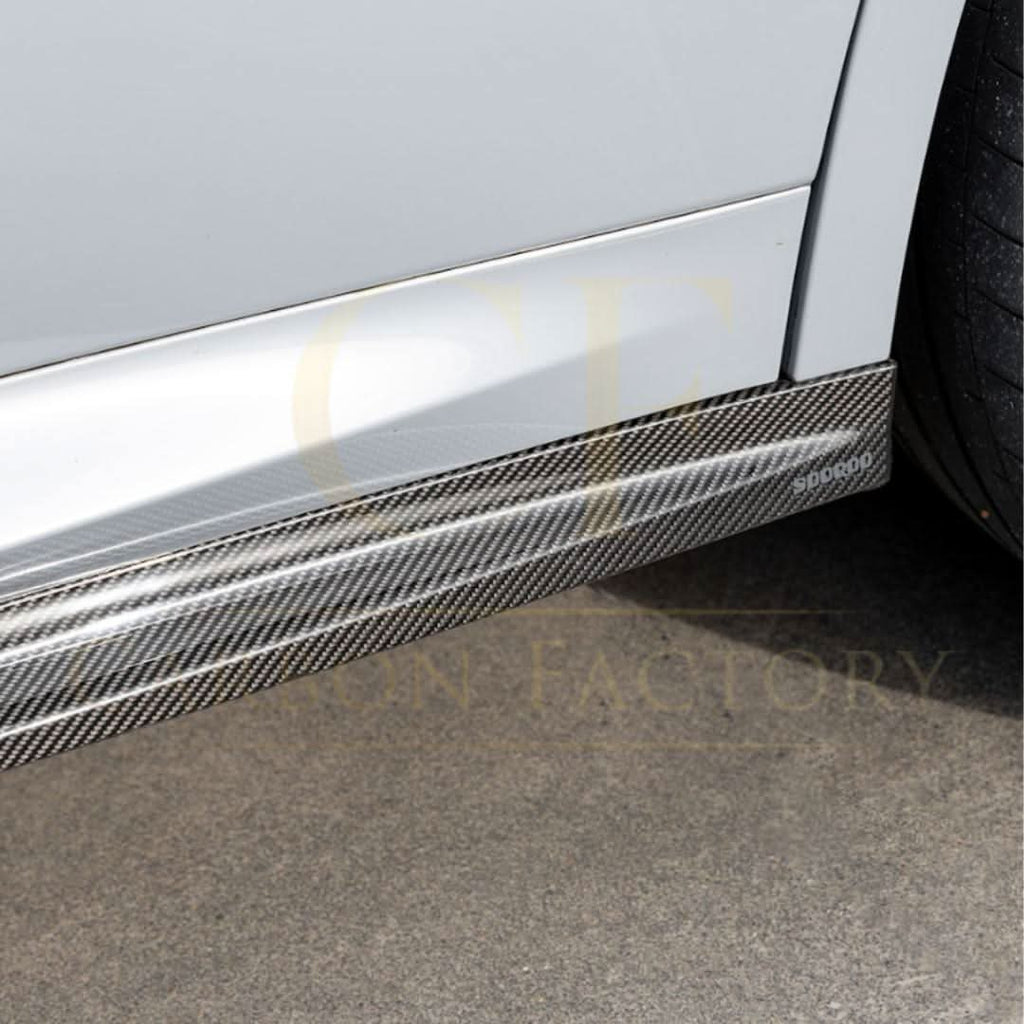 SQ Style Pre-Preg Carbon Fibre Side Skirt for BMW G01 X3 IX3 G02 X4 F97 X3M F98 X4M 18-Present