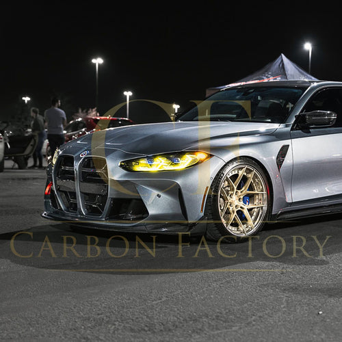 CS Style Pre-Preg Carbon Fibre Front Splitter for BMW G80 M3 G82 G83 M4 21-Present