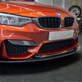 GT4 Style Pre-Preg Carbon Fibre Front Splitter for BMW F80 M3 F82 F83 M4 14-20