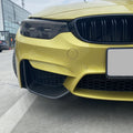 MP Style Pre-Preg Carbon Fibre Front Splitter Covers for BMW F80 M3 F82 F83 M4 14-20
