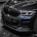 MP Style Pre-Preg Carbon Fibre Front Splitter for BMW G30 5 Series LCI 20-23