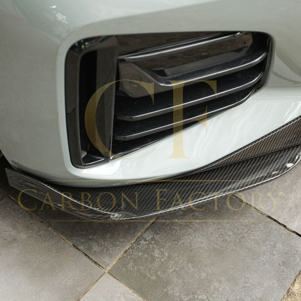SQ Style Pre-Preg Carbon Fibre Front Splitter for BMW G26 4 Series Gran Coupe i4 21-26