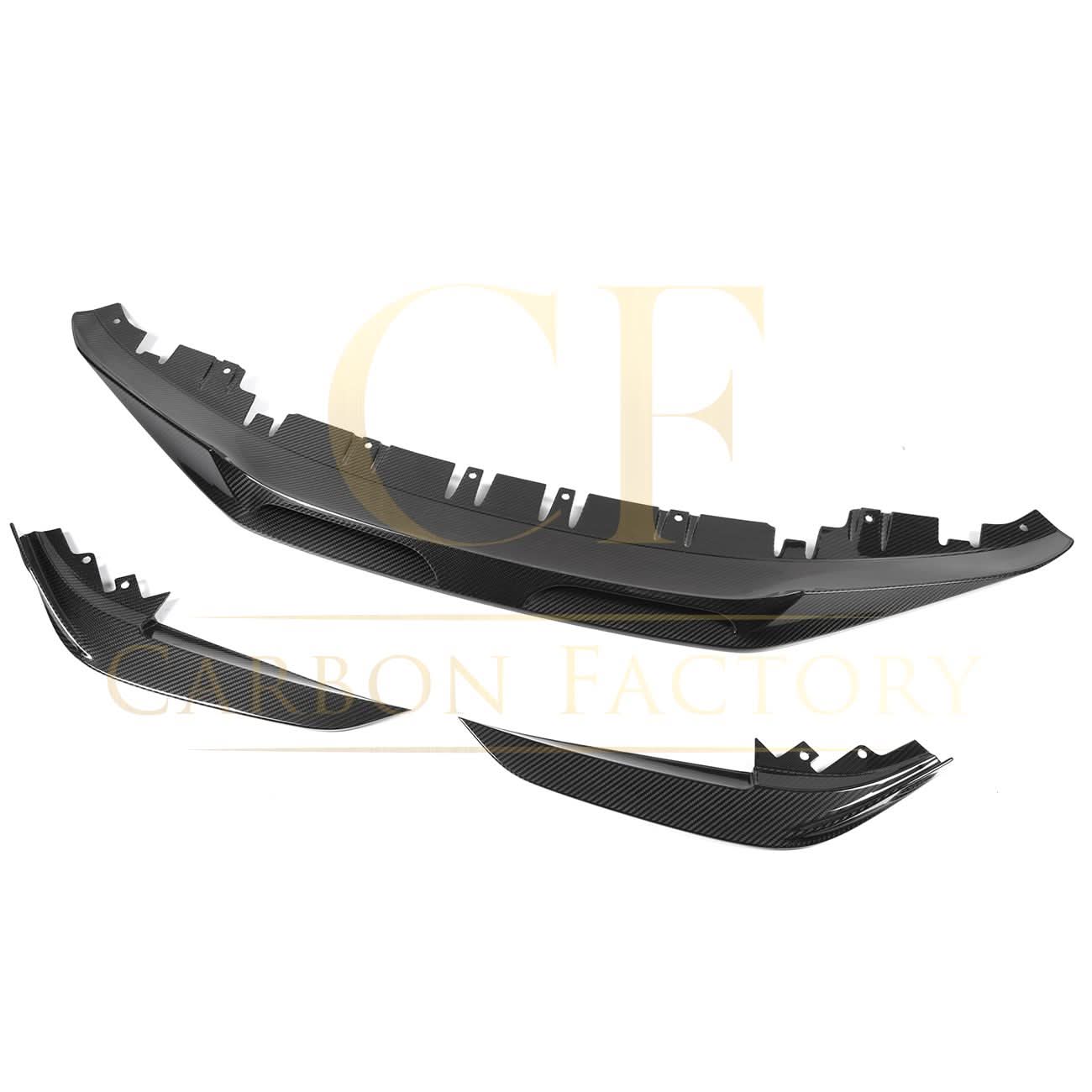 SQ Style Pre-Preg Carbon Fibre Front Splitter for BMW G26 4 Series Gran Coupe i4 21-26