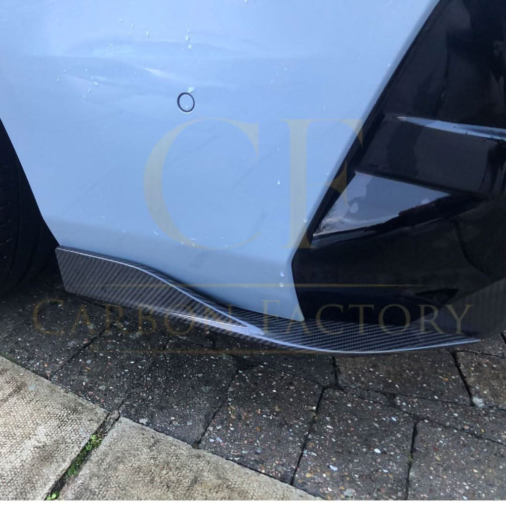 SQ Style Pre-Preg Carbon Fibre Front Splitter for BMW G26 4 Series Gran Coupe i4 21-26