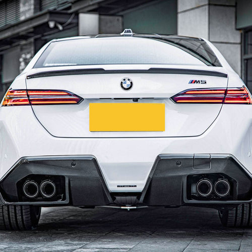 CF Style Pre-Preg Carbon Fibre Rear Spoiler for BMW G60 5 Series G90 M5 24-Present