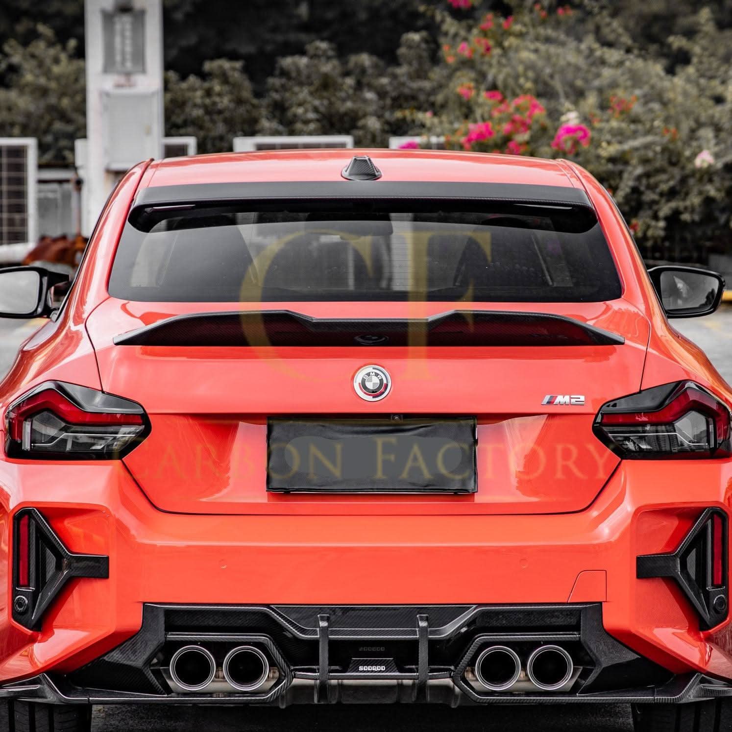 MP Style 1 Pre-Preg Carbon Fibre Boot Spoiler for BMW G87 M2 G42 2 Series 23-Present