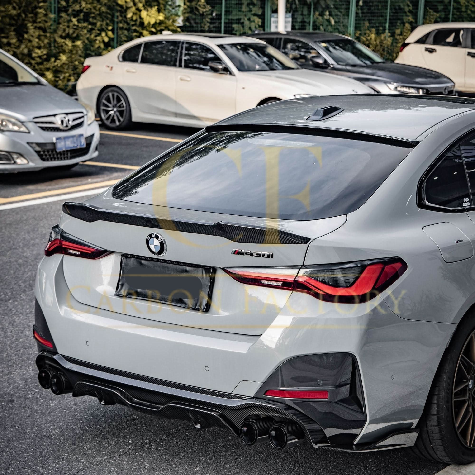 Pre-Preg Carbon Fibre Roof Spoiler for BMW G26 4 Series Gran Coupe i4 20-26