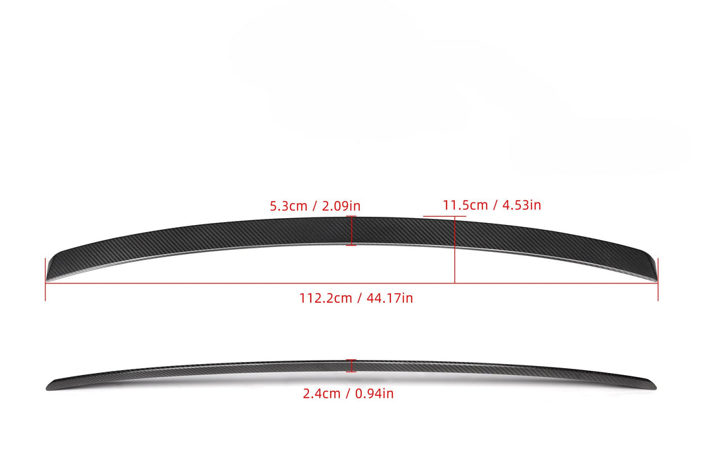 Pre-Preg Carbon Fibre Roof Spoiler for BMW G26 4 Series Gran Coupe i4 20-26