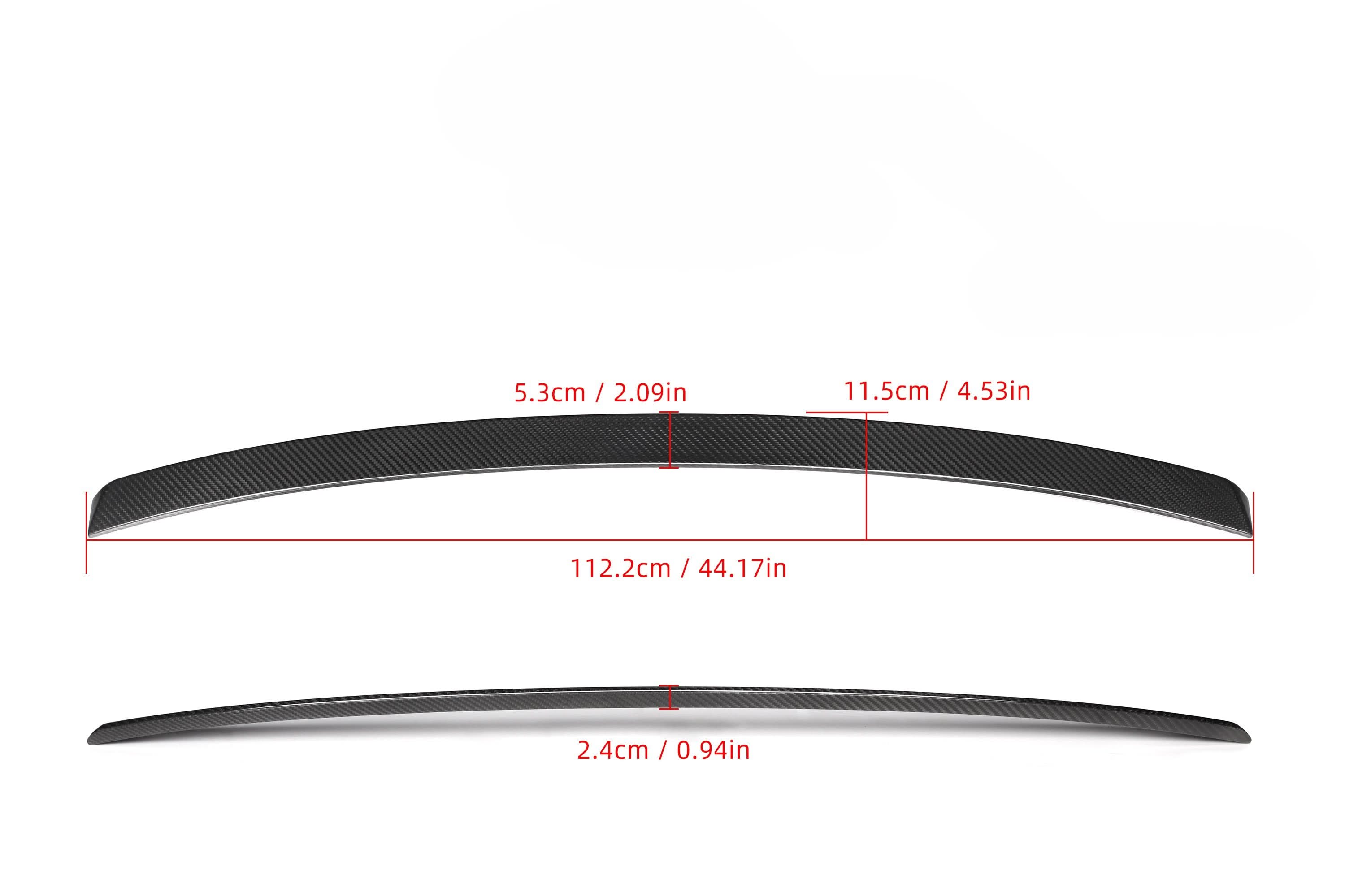 Pre-Preg Carbon Fibre Roof Spoiler for BMW G26 4 Series Gran Coupe i4 20-26