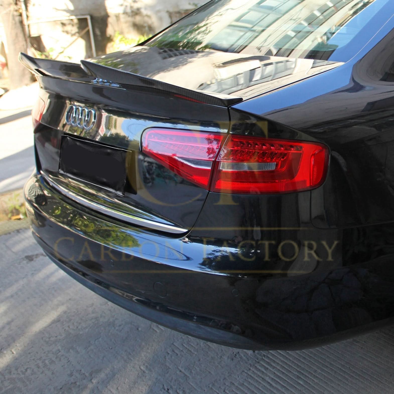 PSM Style Pre-Preg Carbon Fibre Boot Spoiler for Audi S4 B8 B8.5 08-15