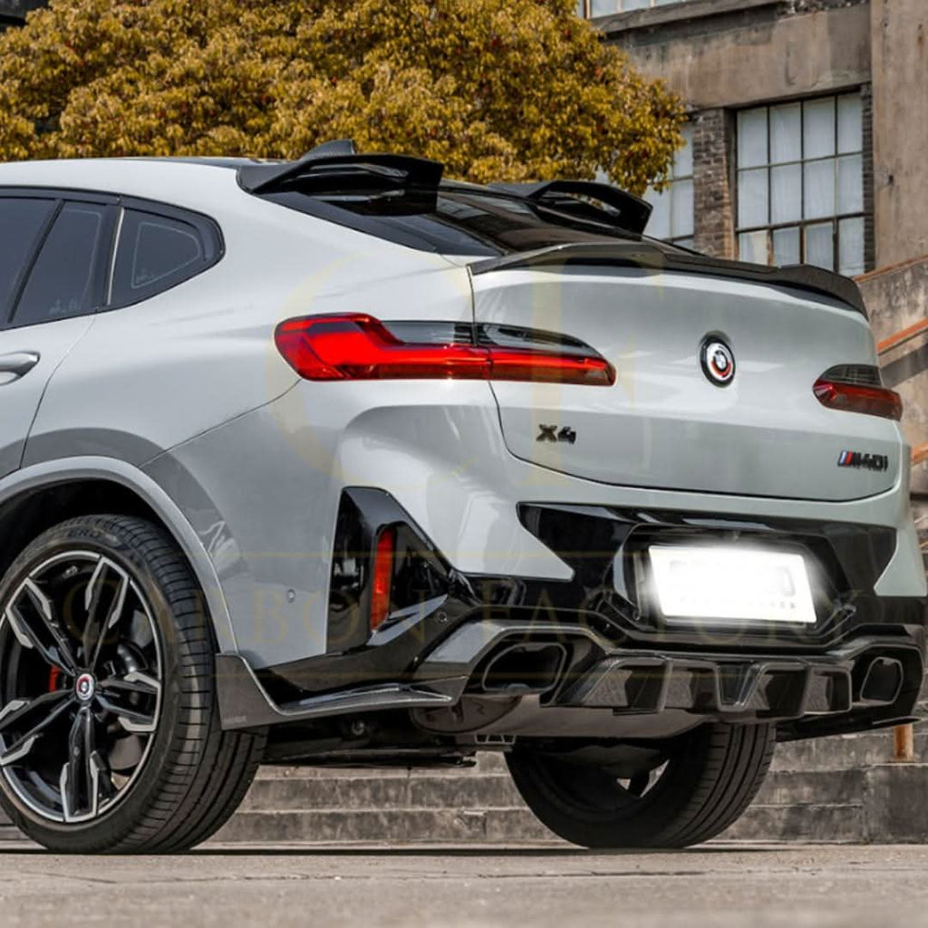 SQ Style Pre-Preg Carbon Fibre Roof Spoiler for BMW G02 X4 F98 X4M 19-Present