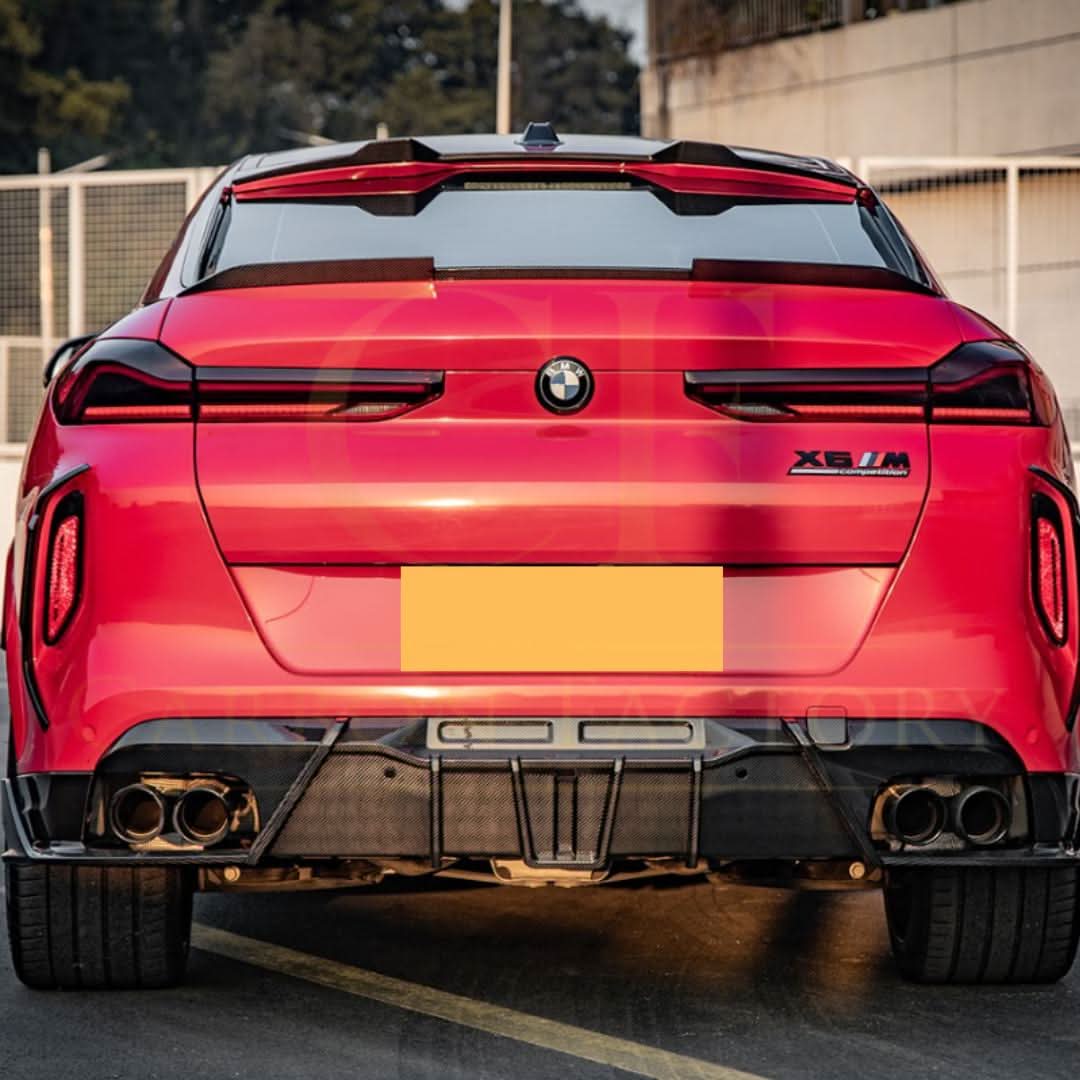 X Style Pre-Preg Carbon Fibre Boot Spoiler for BMW G06 X6 F96 X6M 19-Present