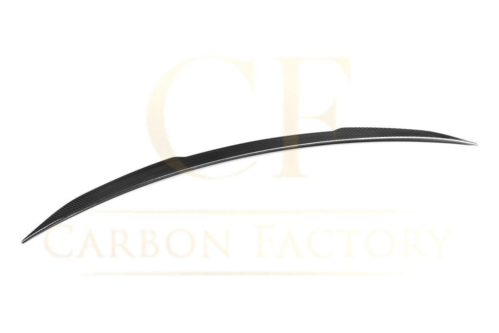 X Style Pre-Preg Carbon Fibre Boot Spoiler for Mercedes Benz C238 E Class Coupe 16-23