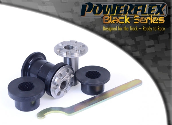 POWERFLEX BLACK SERIES - Skoda FABIA 5J (2008 - 2014) FRONT WISHBONE FRONT BUSH 30MM CAMBER ADJUSTABLE