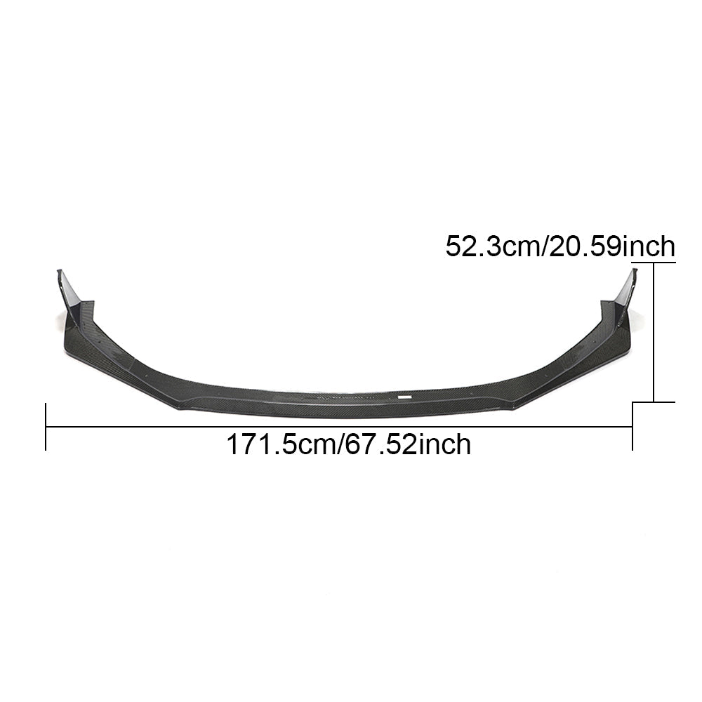 ST Style Carbon Fibre Front Splitter for Toyota GR86 22-Present